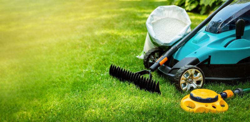Autumn Lawn Maintenance Tools